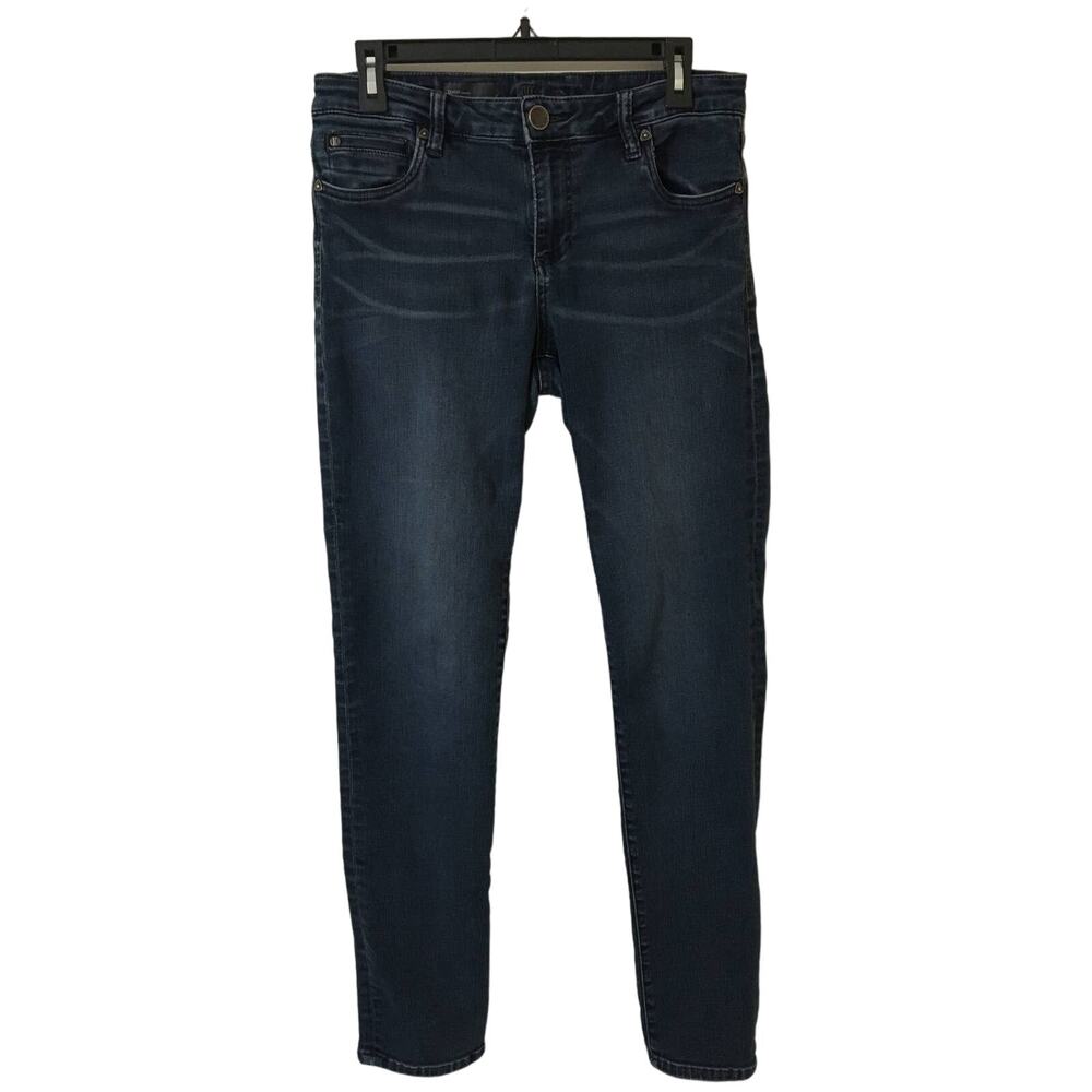 KUT from the Kloth Diana Skinny Size 10 Dark Wash Jeans